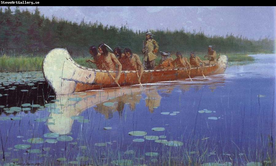 Frederic Remington Radisson and Groseilliers